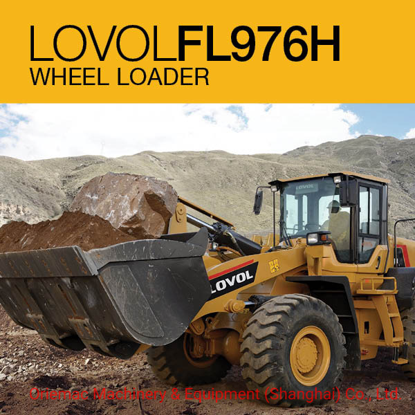 Foton Lovol 7 Ton Heavy Loader FL976h Front Loader Equipment