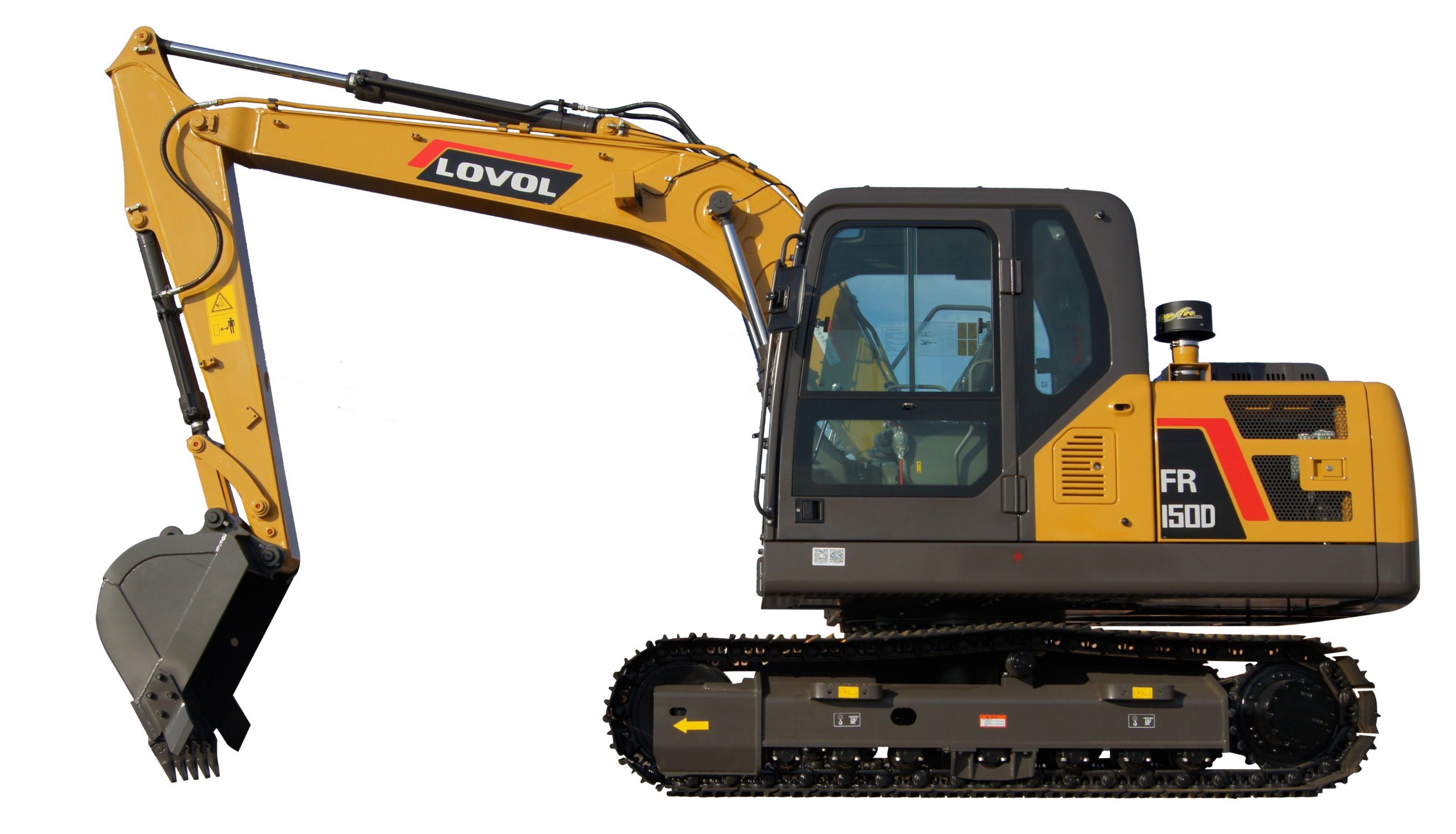 Foton Lovol Brand Cheap Excavator Fr150d 15tons Digger