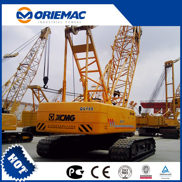 Good Price 80 Tons Small Crawler Crane Xgc80 Quy80