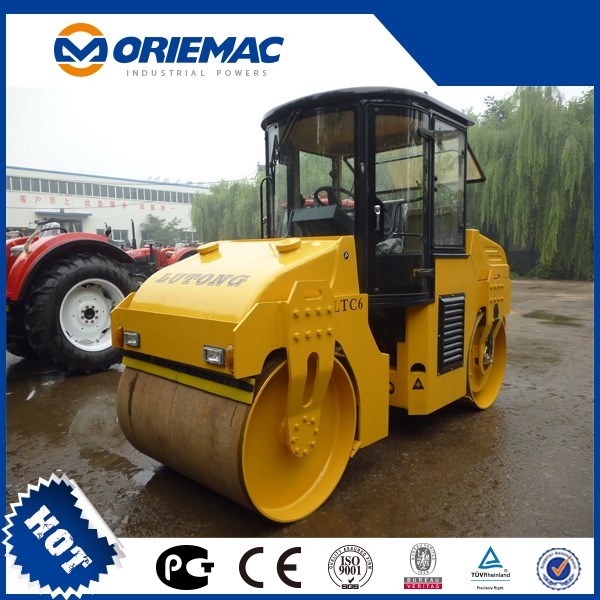 Good Price Lutong 6 Ton Mini Tandem Soil Compactor Ltc6