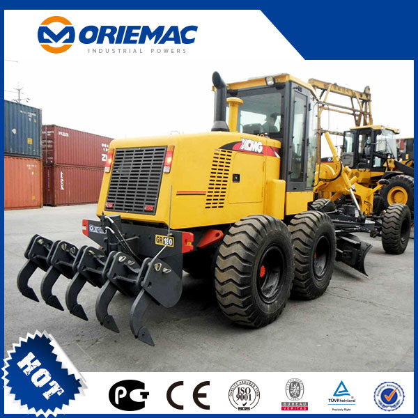 Gr1653 160HP Hydraulic Small Motor Grader with Front Blade