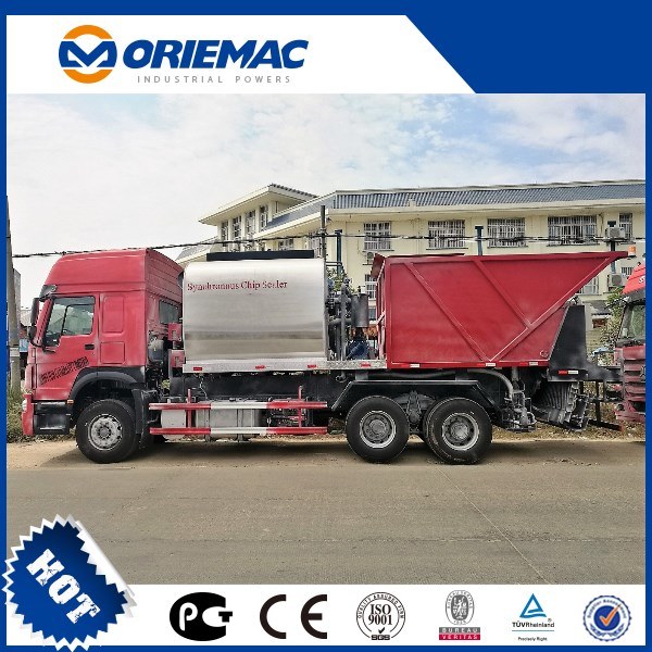 HOWO 6*4 8m3 Asphalt Stone Synchronous Chip Sealer Truck