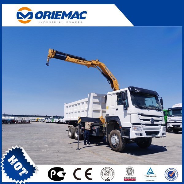 China 
                HOWO 6 ton Truck grua montada com 20ton carregando
             fornecedor