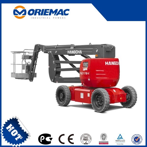 Hangcha 17meters Self-Propelled Articulated Boom Lift Aerial Work Platform