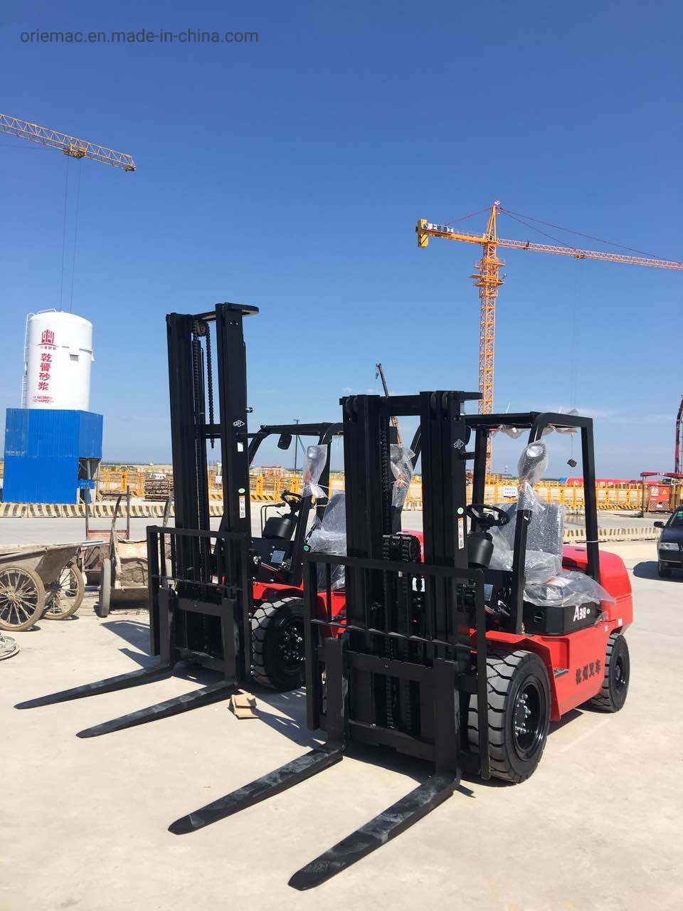 Hangcha 3 Ton Diesel Forklift Cpcd30 with CE in Uzbekistan