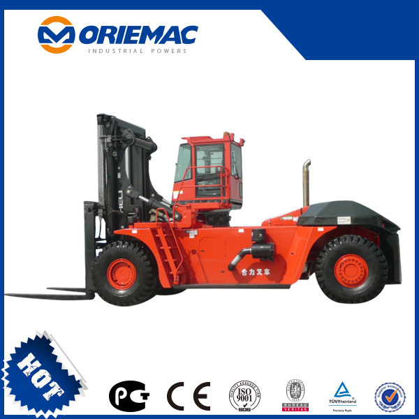 
                Heavy China Heli Cpcd400 40 Ton Diesel All Terrain Container Sollevamento del carrello elevatore
            