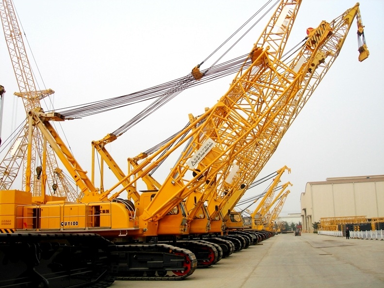 Heavy Duty Xgc100 New 100ton Lattice Hydraulic Crawler Crane