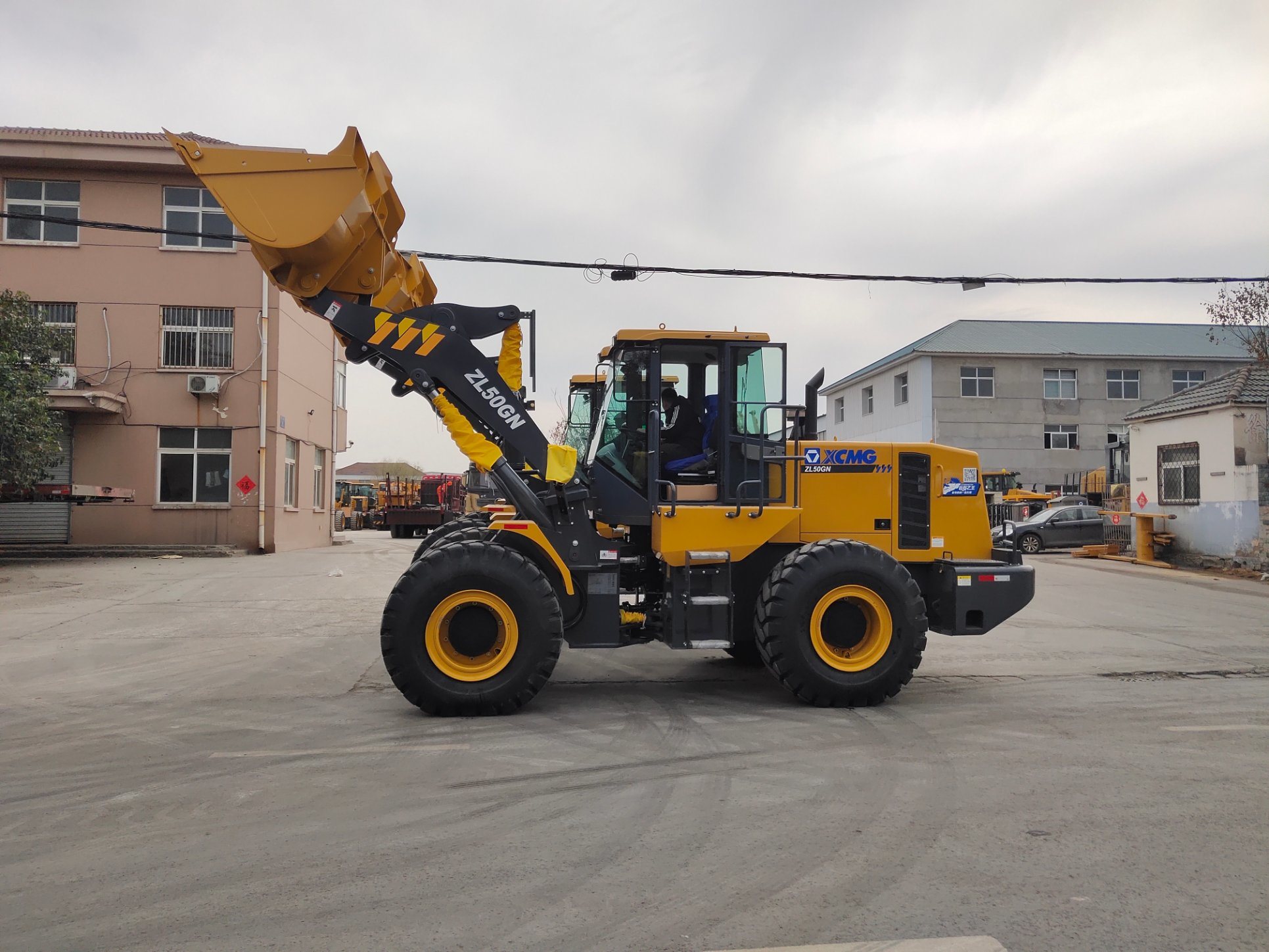 Heavy Rock Load Machine 5ton Zl50gn Wheel Loader with 3cbm Bucket