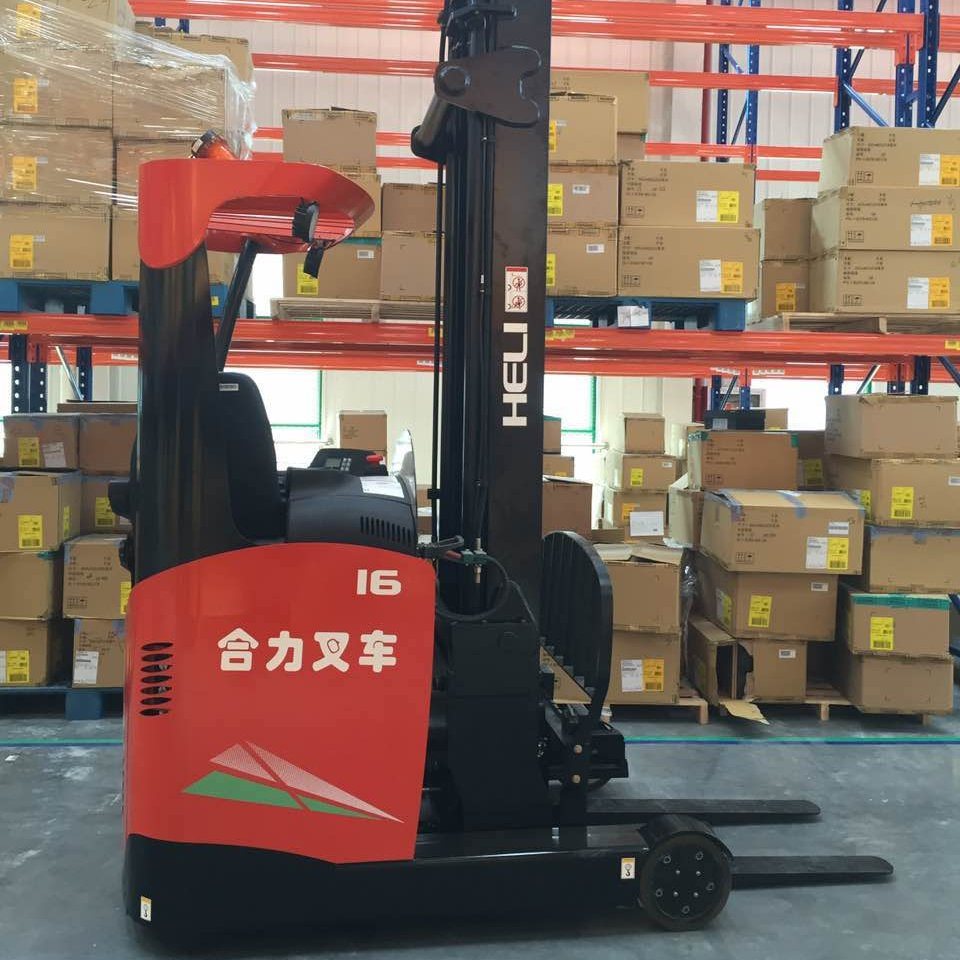 Heli 1.6t Cqd16-GB2s Seated Type Warehouse Electric Reach Truck