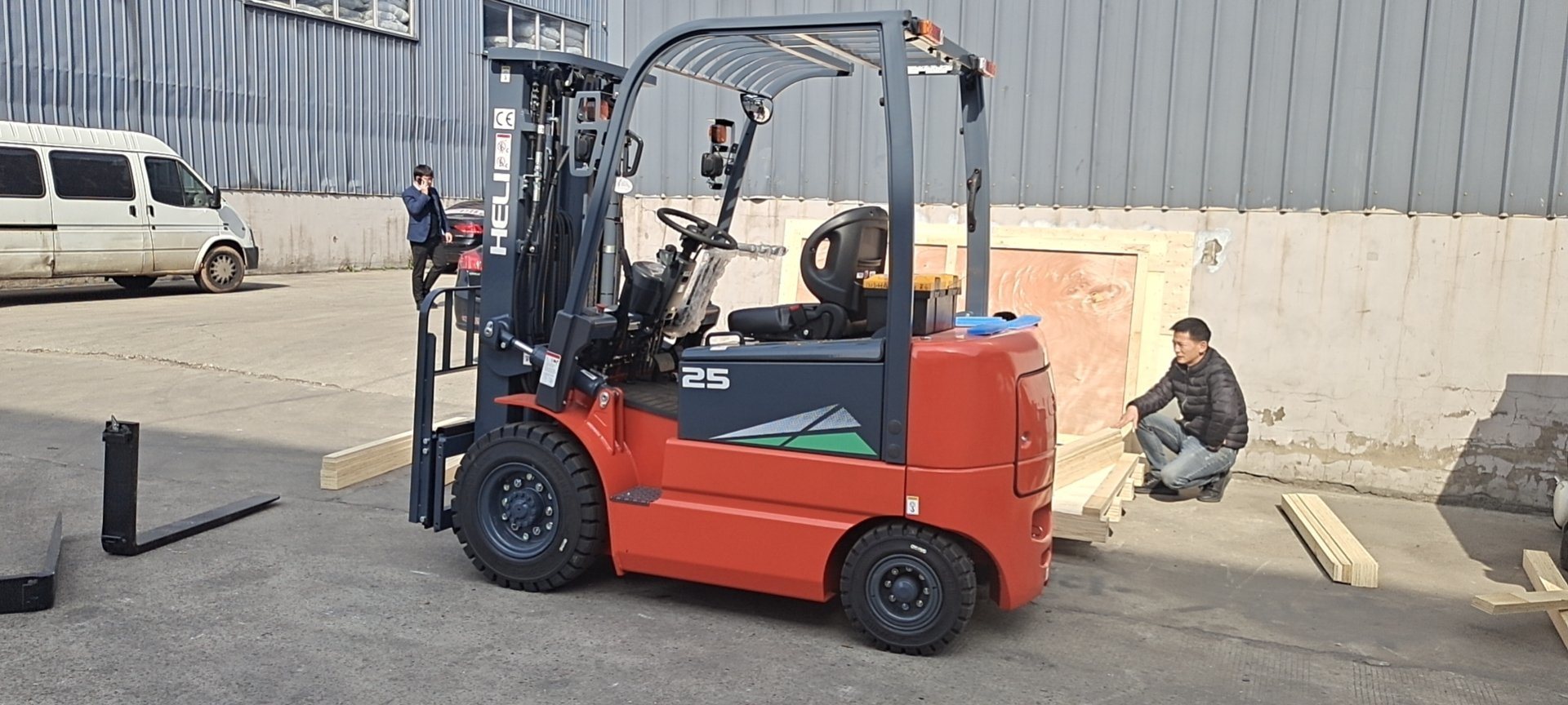 Heli 1 Ton Mini Forklift CPC10 with Diesel Engine