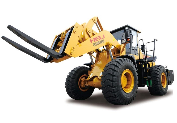 
                Heli 16ton Steengroeve Marble Granite Stone Fork Wheel Loader Hl956
            