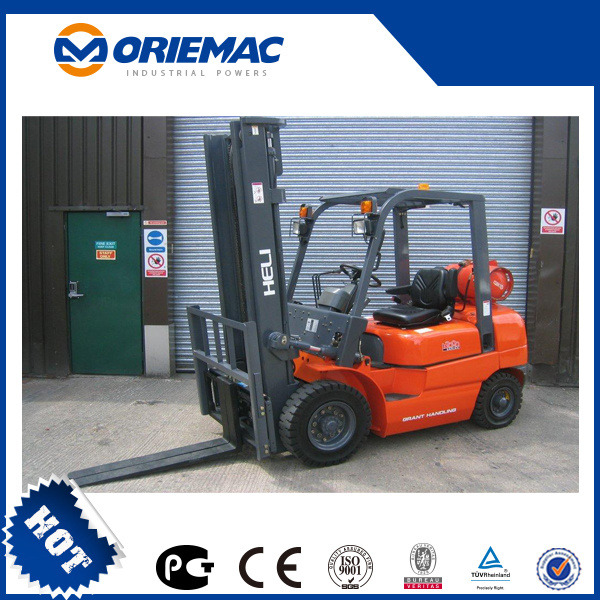 Heli 2.5ton Diesel Forklift Cpcd25 Sale for Wood Lifting