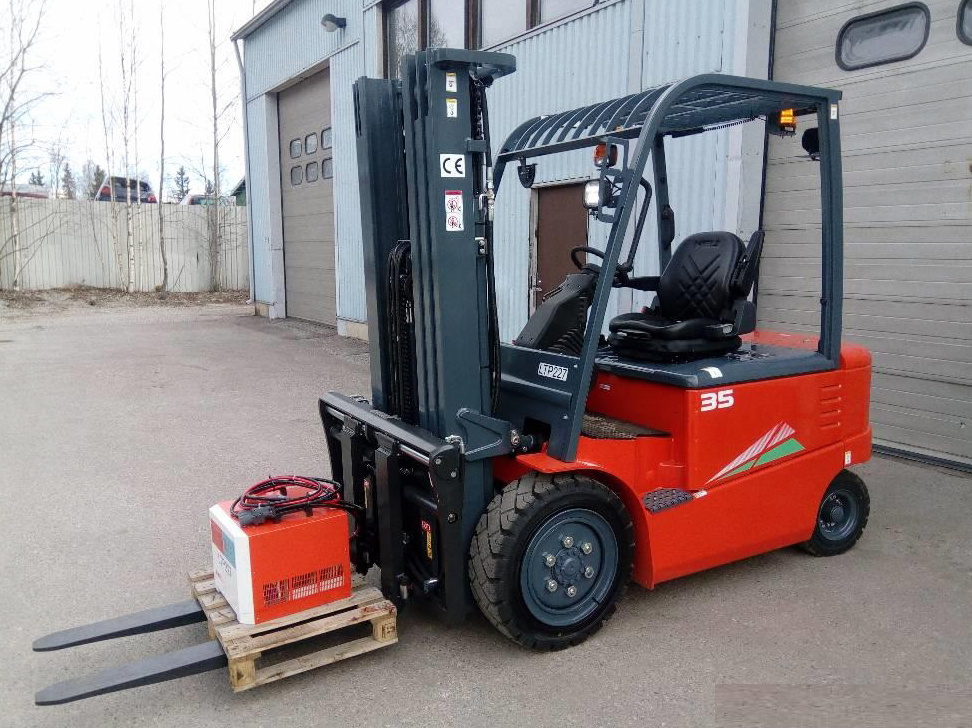 Heli 3.5 Ton Electric Forklift Cpd35 Battery Forklift Truck Price