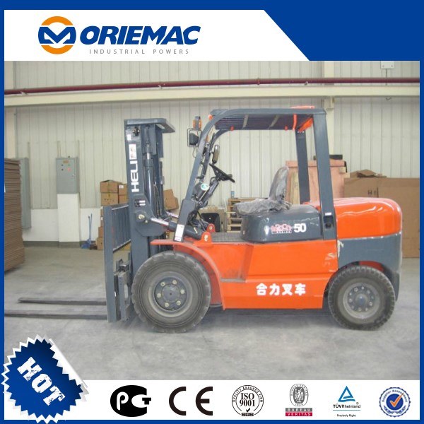 Heli 5 Tons Diesel Forklift Cpcd50 for Sale