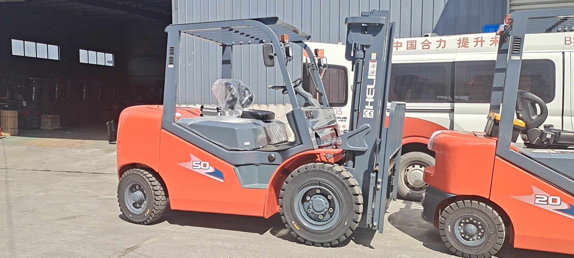 Heli Cpcd20 Brand 1~20 Ton Diesel Forklift Sale in Tanzania Senegal Zambia Africa