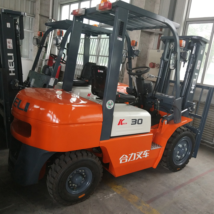 Heli Cpcd30 3ton 3/4/5/6/7/8m Mast Forklift Forklift Truck with Side Shifter