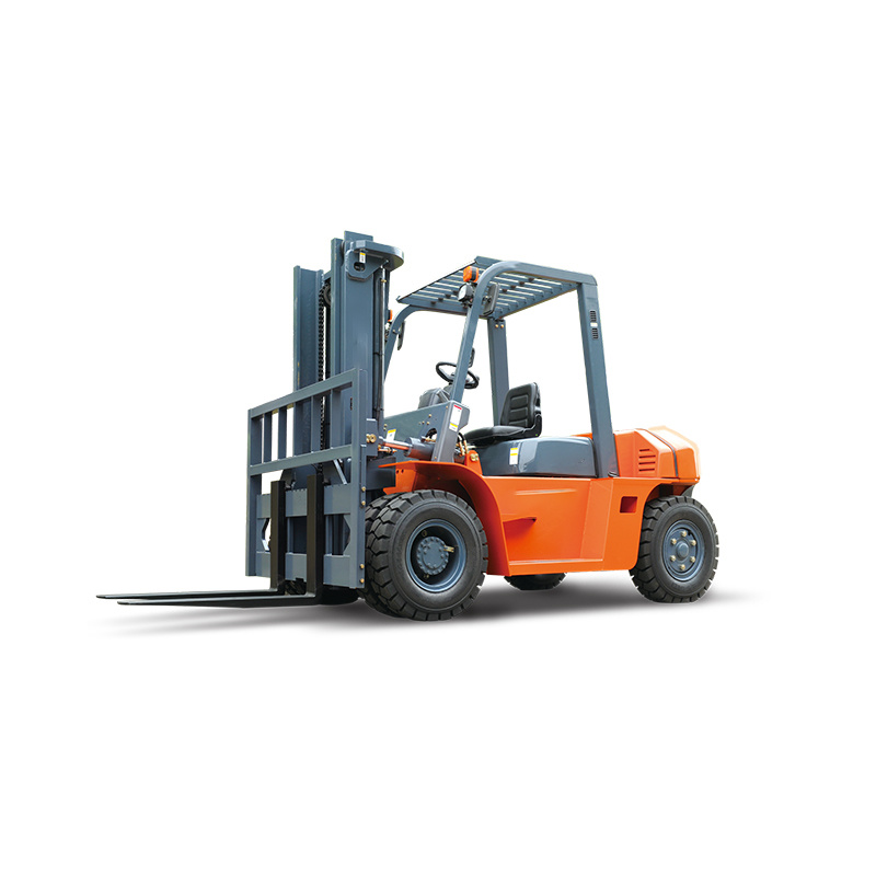 Heli Diesel / Gasoline / LPG Forklift Truck Cpcd60 6ton 6t 6000kg 1-10 Ton Capacity Forklift Double Forks Wheel Forklift