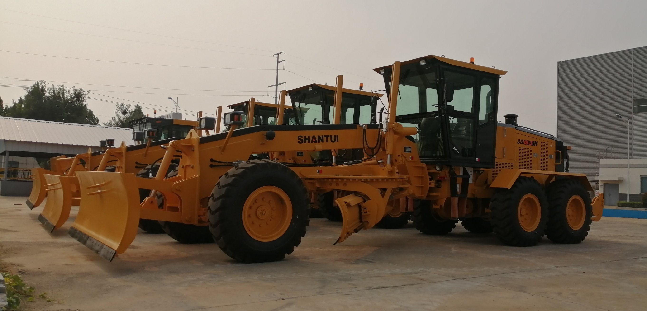 High Quality Shantui 210HP New Motor Grader/ Grader /Road Grader Sg21-3