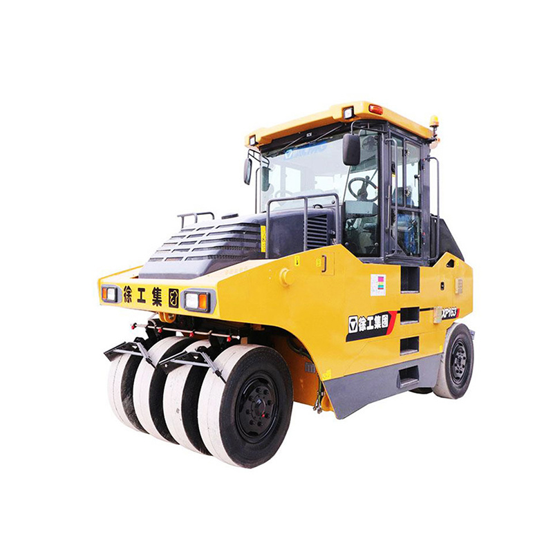 High Quality Strong Power Road Construction Machine Wheeled Tyre Road Roller XP163