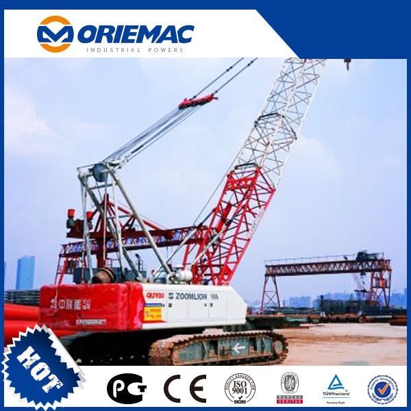 China 
                Hoisting Construction Equipment Zoomlion Crawler Crane 80 Tons Quy80
             supplier