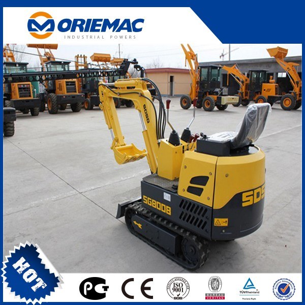 Hot 0.8ton Mini Crawler Excavator Sg8008