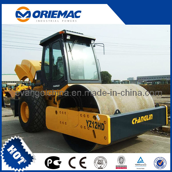 China 
                Hydraulic Double Wheels Vibratory Road Roller Yz12h
             supplier