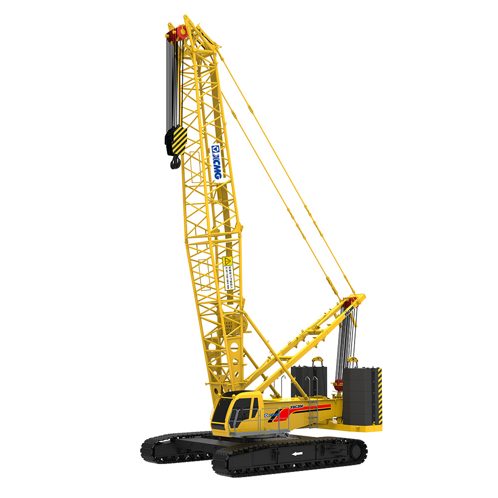 Hydraulic Lifting Hoisting Equipment 200t Xgc200 Crawler Crane