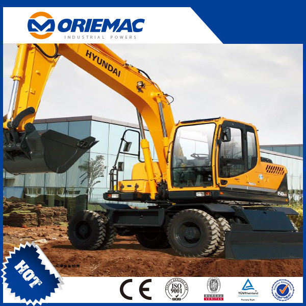 China 
                Hyundai 15 toneladas de la excavadora de rueda hidráulica R150wvs
             proveedor