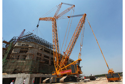 Lifting Construction Machinery Xgc15000 Hydraulic Crawler Crane