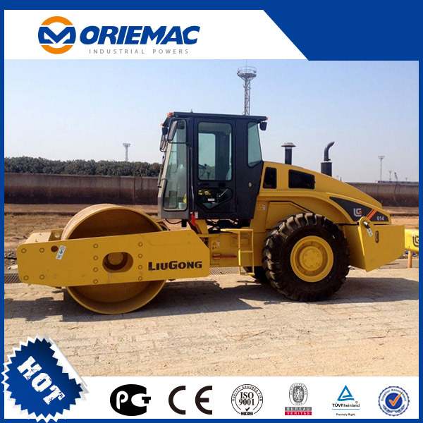 Liugong 10000 Kgs Single Drum Vibratory Road Construction Machinery Clg610h