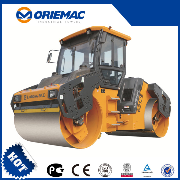 Liugong 13 Ton Double Drum Soil Road Roller Price Clg6213e