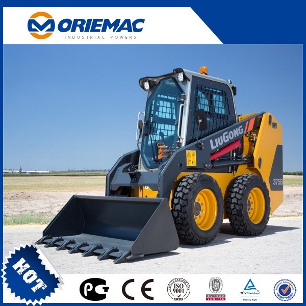 Liugong 1ton Skid Steer Loader Mini Clg385A