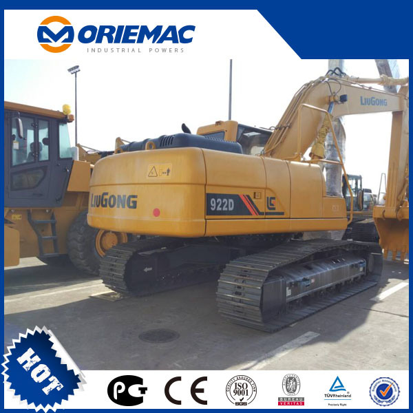 Liugong 22 Ton Crawler Excavator Clg922 with Hydraulic Hammer