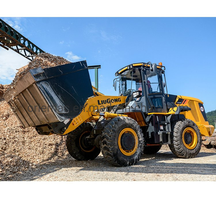 Liugong 3 Ton Front End Wheel Loader Clg835h with Enlarged Bucket