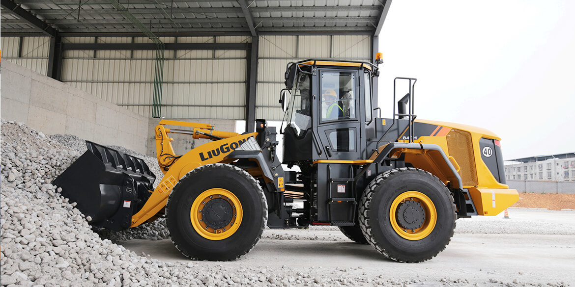 China 
                Lugong 4 Ton Loader 840h Perkins エンジン搭載ローディングマシン
             supplier