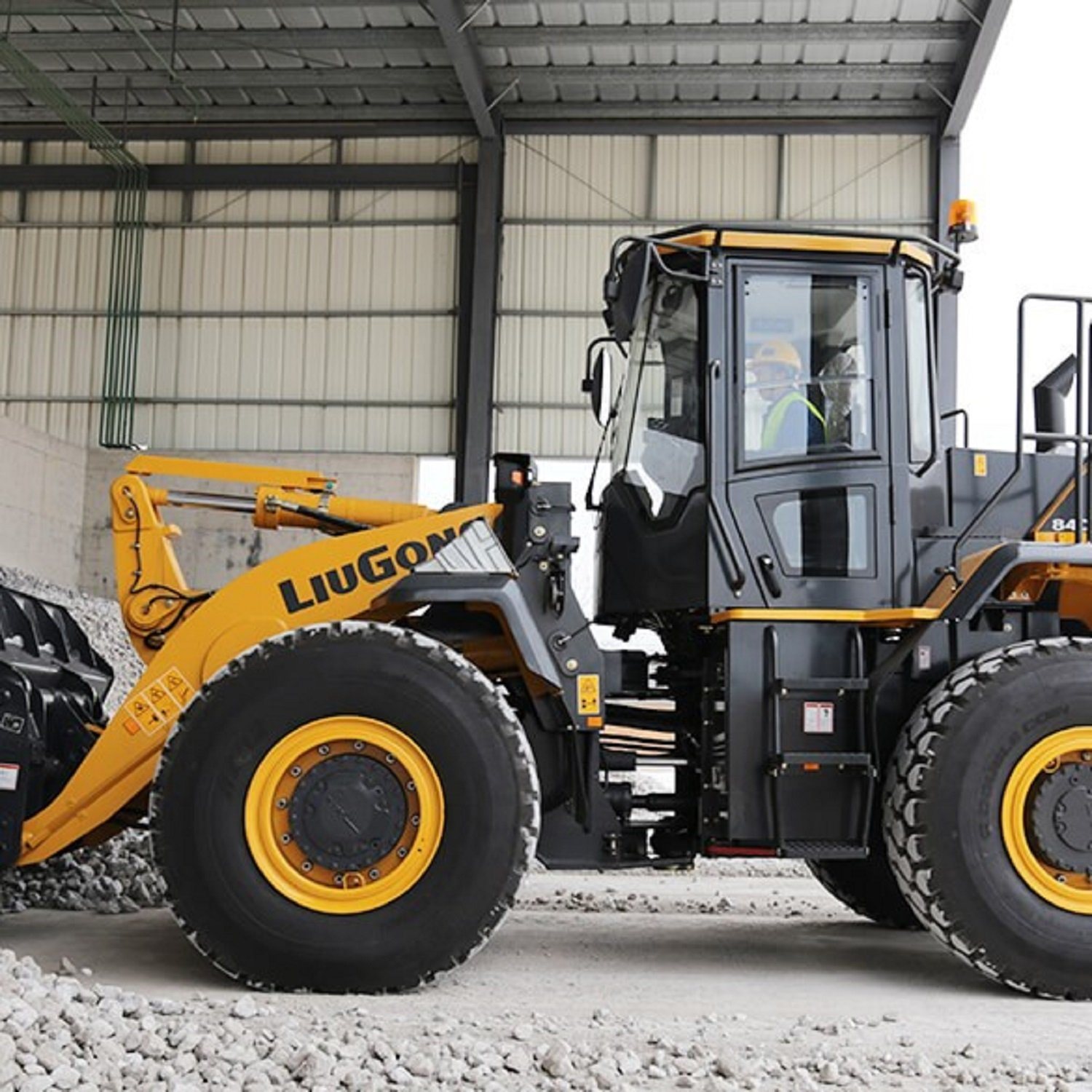 Liugong 4000kg Payloader 840h Wheel Loader for Sale
