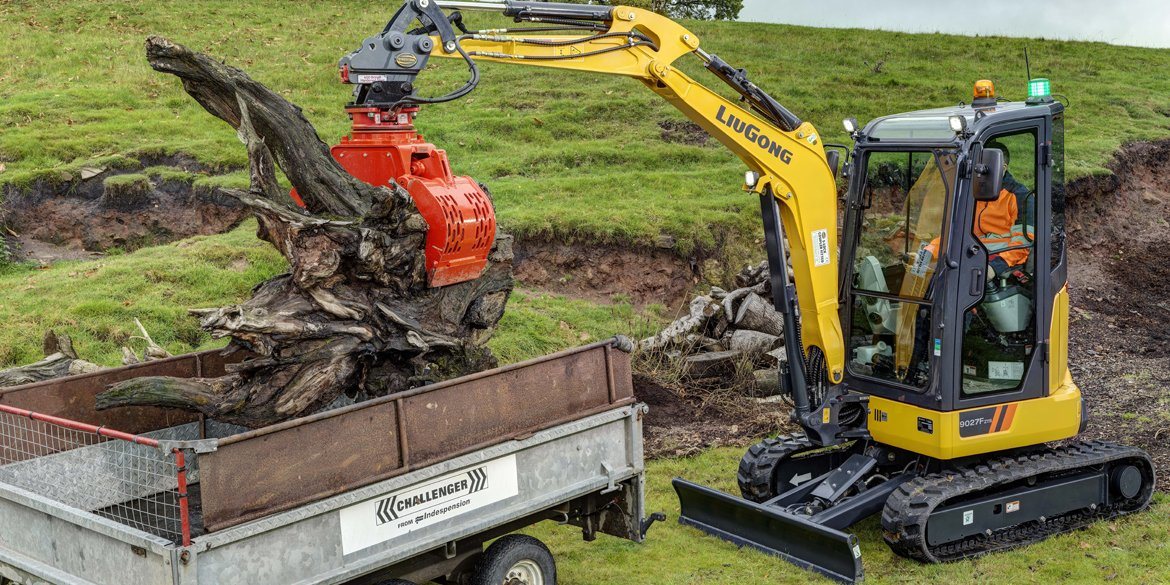 
                Liugong Brand 9027f Mini Digger 3t Mini Excavator
            