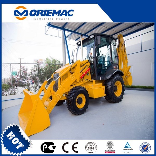 Liugong Clg766A 4WD Backhoe Loader with 2500kg Loading