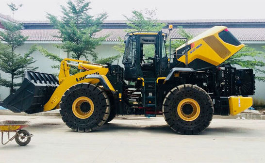 Liugong Clg877h 7ton Earthmoving Machine Hydraulic Front End Mining Wheel Loader