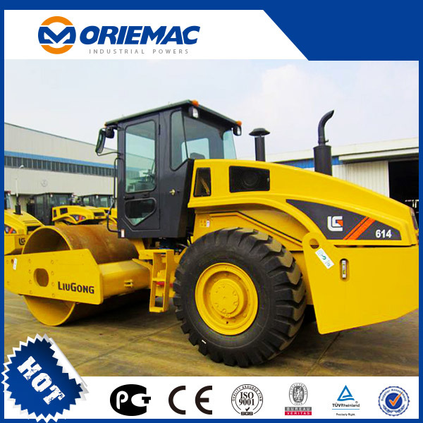 Liugong New Roller Road Compactor 14ton Clg614