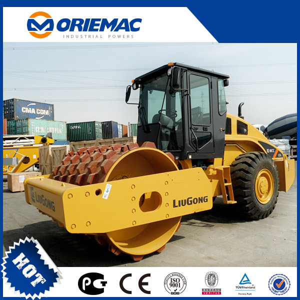 Liugong Road Roller 10ton Single Drum Vibrate Road Roller Clg610h