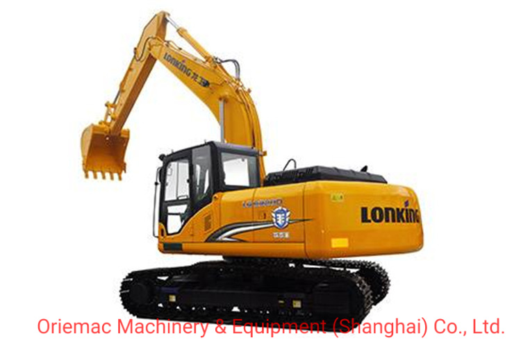 Longking New Medium 15 Ton Crawler Excavator LG6150 with Hammer