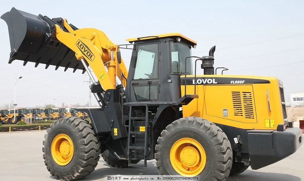 Lovol 5ton 3.3cbm Wheel Loader FL958h Four Wheel Drive Mini Wheel Loader