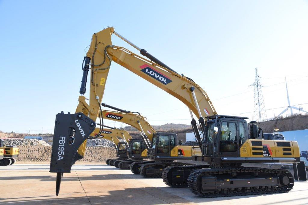 China 
                Lovol Brand Large Excavator Fr480e2-HD Excavator for Sale
             supplier