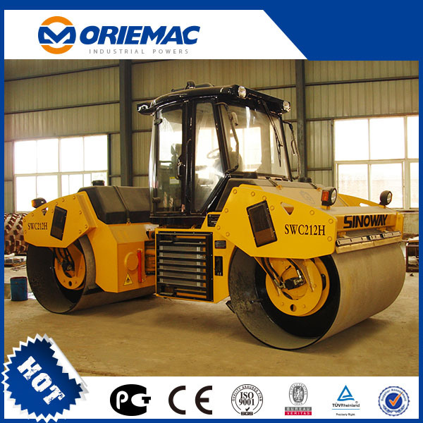 Lutong Ltd218h Widely Used Hydraulic Double Drum Road Roller in Brazil