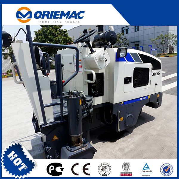 Mini Asphalt Milling Machine Xm35K with 350mm Milling Width