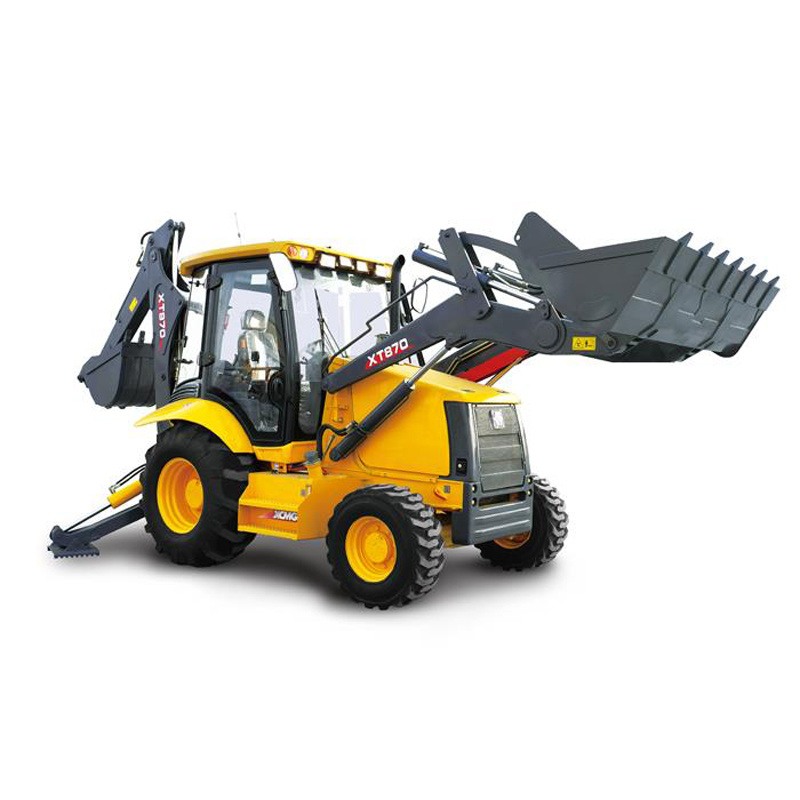 Mini Backhoe Loader Xc870K with Spare Parts