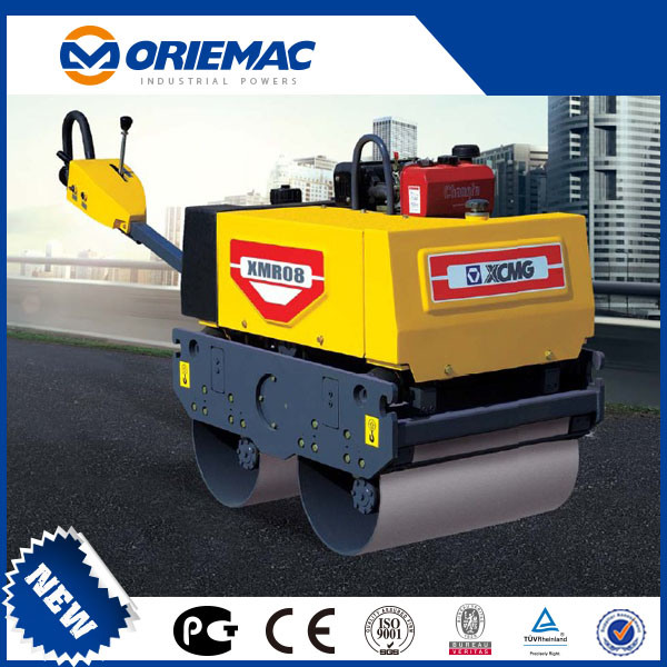 Mini Double Drum Hydraulic Walk Behind Road Roller (XMR08)