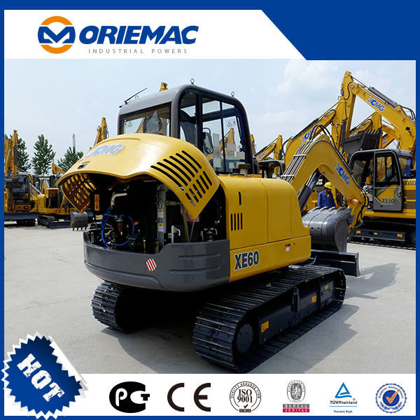 Mini Zero Tail Excavator 4ton Small Crawler Excavator Xe35u