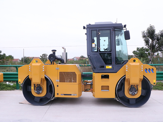 
                Nieuwe prijs voor de nieuwe 10 ton volledig hydraulische dubbele trommel voor de wegrollen
            